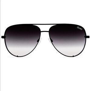 QUAY High Key Aviator Sunglasses